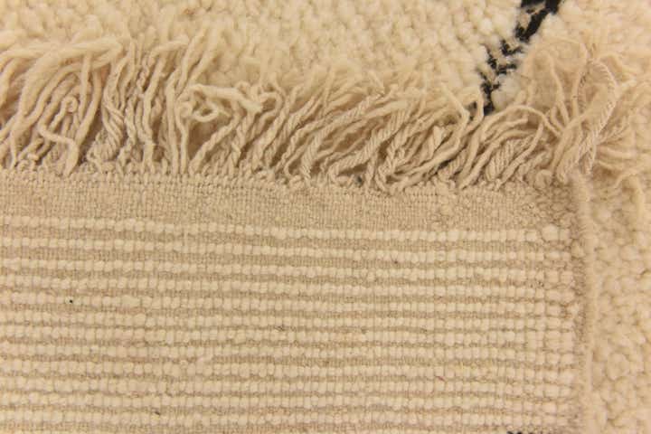 3' 3 x 5' 1 Hand Knotted Moroccan Wool Rug