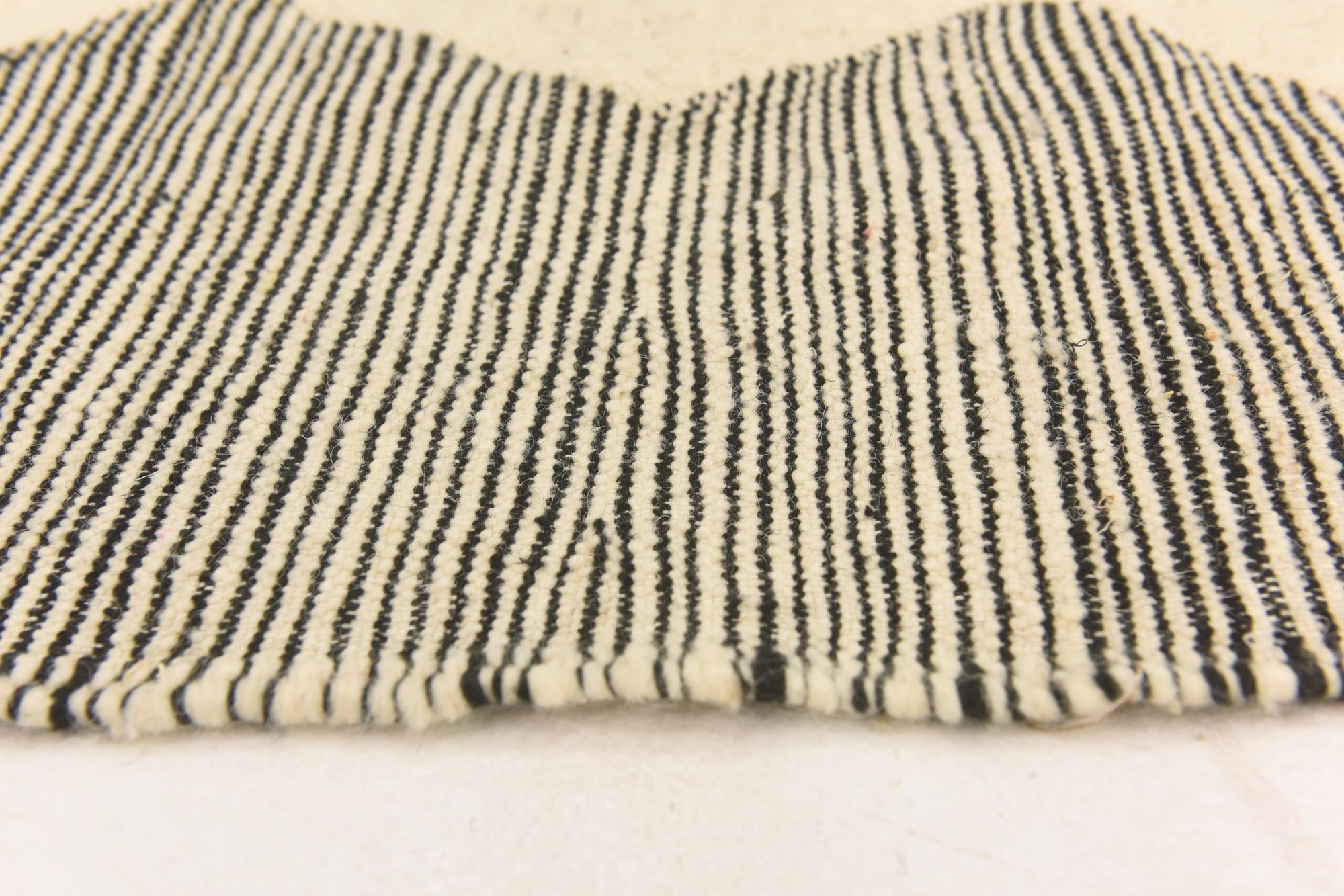 6' 4 x 9' 2 Hand Knotted Moroccan Wool Rug