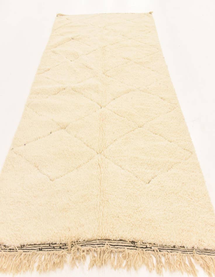 Detail image of 6' 7 x 9' 9  Hand Knotted Moroccan Wool Rug