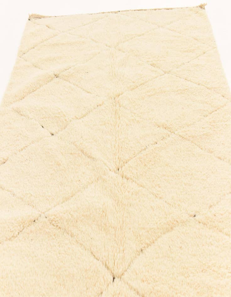 Detail image of 6' 7 x 9' 9  Hand Knotted Moroccan Wool Rug