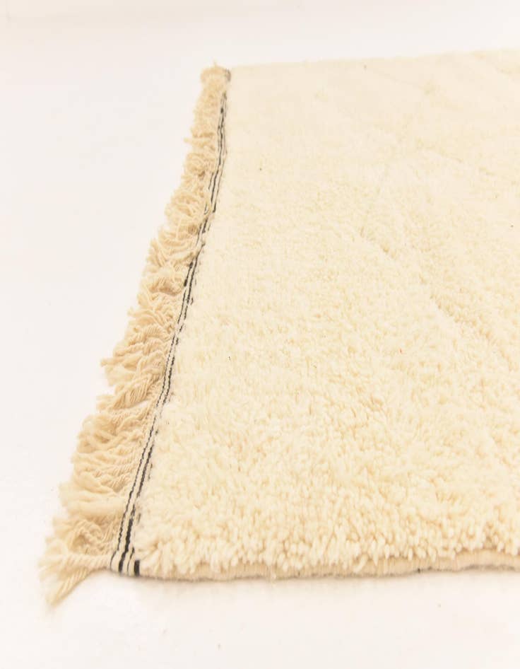 Detail image of 6' 7 x 9' 9  Hand Knotted Moroccan Wool Rug