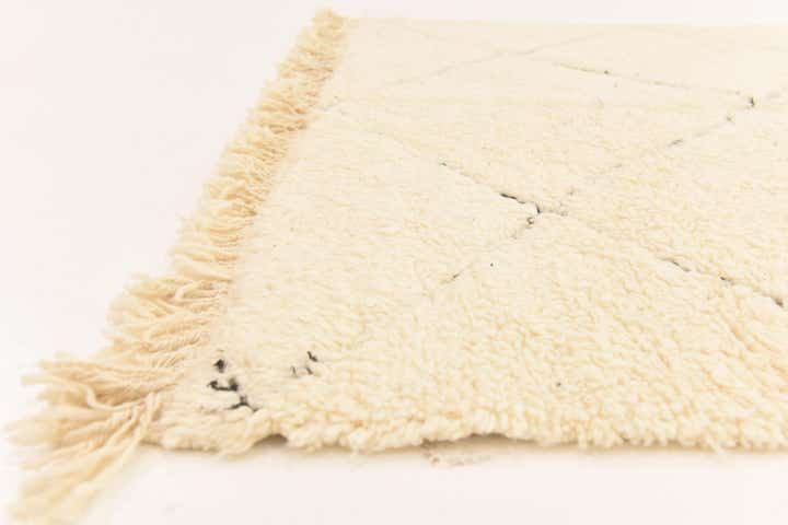 6' 3 x 10' 2 Hand Knotted Moroccan Wool Rug