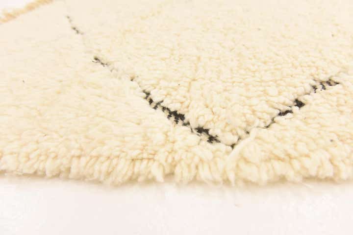 6' 3 x 10' 2 Hand Knotted Moroccan Wool Rug