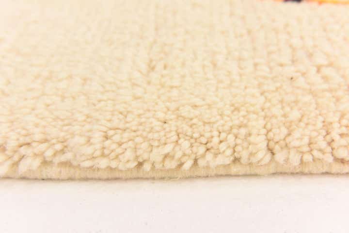 5' 3 x 8' 2 Hand Knotted Moroccan Wool Rug