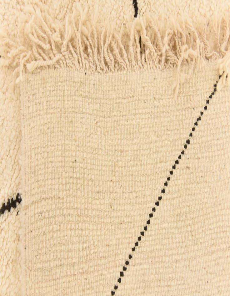 Detail image of 6' 2 x 10' 3  Hand Knotted Moroccan Wool Rug