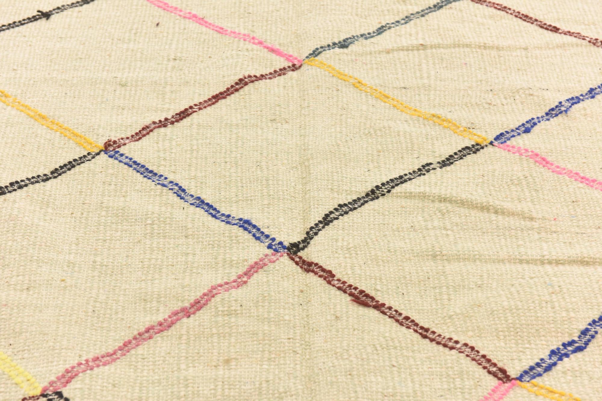 6' 3 x 10' Hand Knotted Moroccan Wool Rug