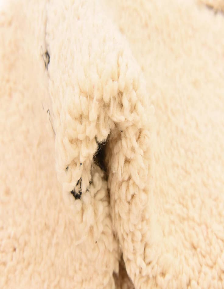 Detail image of 5' 4 x 8' 4  Hand Knotted Moroccan Wool Rug