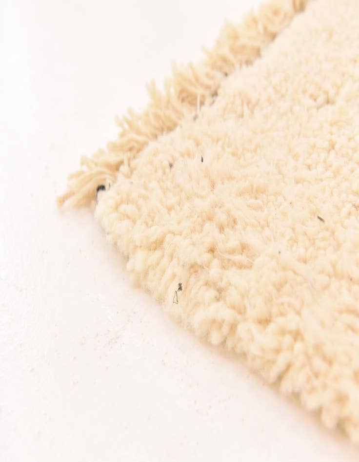 Detail image of 5' 4 x 8' 4  Hand Knotted Moroccan Wool Rug