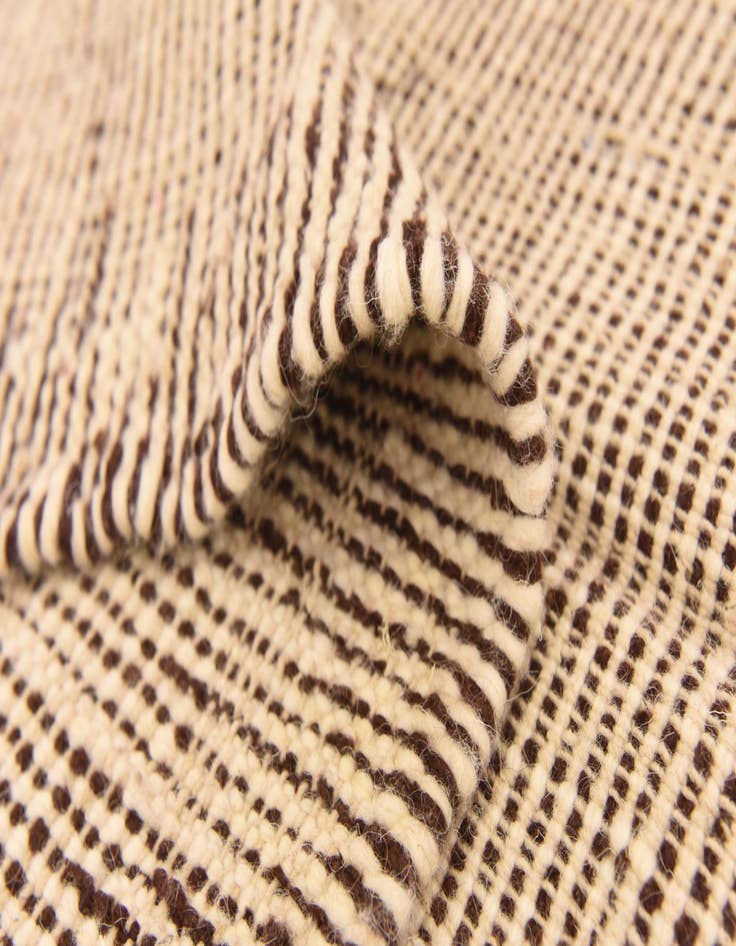 Detail image of 4' 11 x 7'  Hand Knotted Moroccan Wool Rug