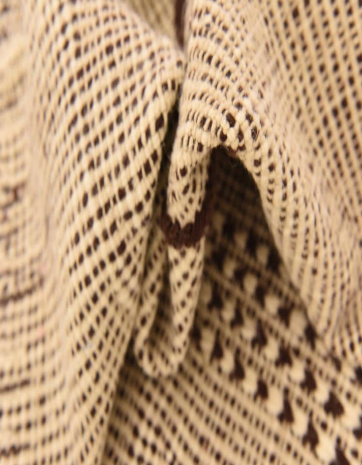 Detail image of 4' 11 x 7'  Hand Knotted Moroccan Wool Rug