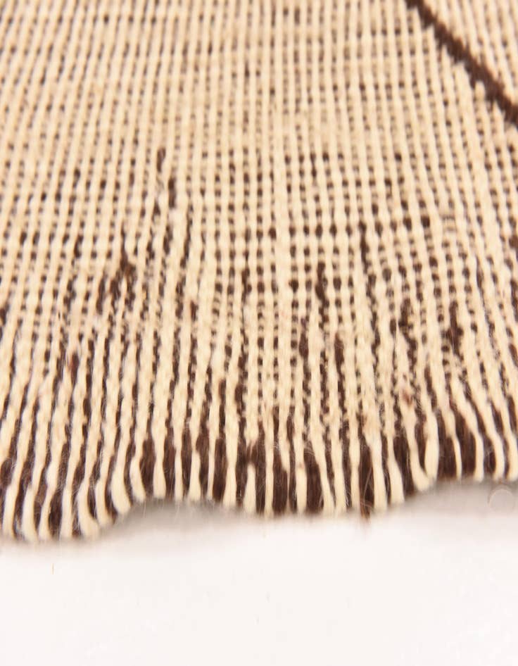 Detail image of 4' 11 x 7'  Hand Knotted Moroccan Wool Rug