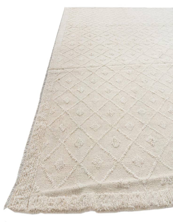 Detail image of 8' 9 x 12' 2  Hand Knotted Moroccan Wool Rug