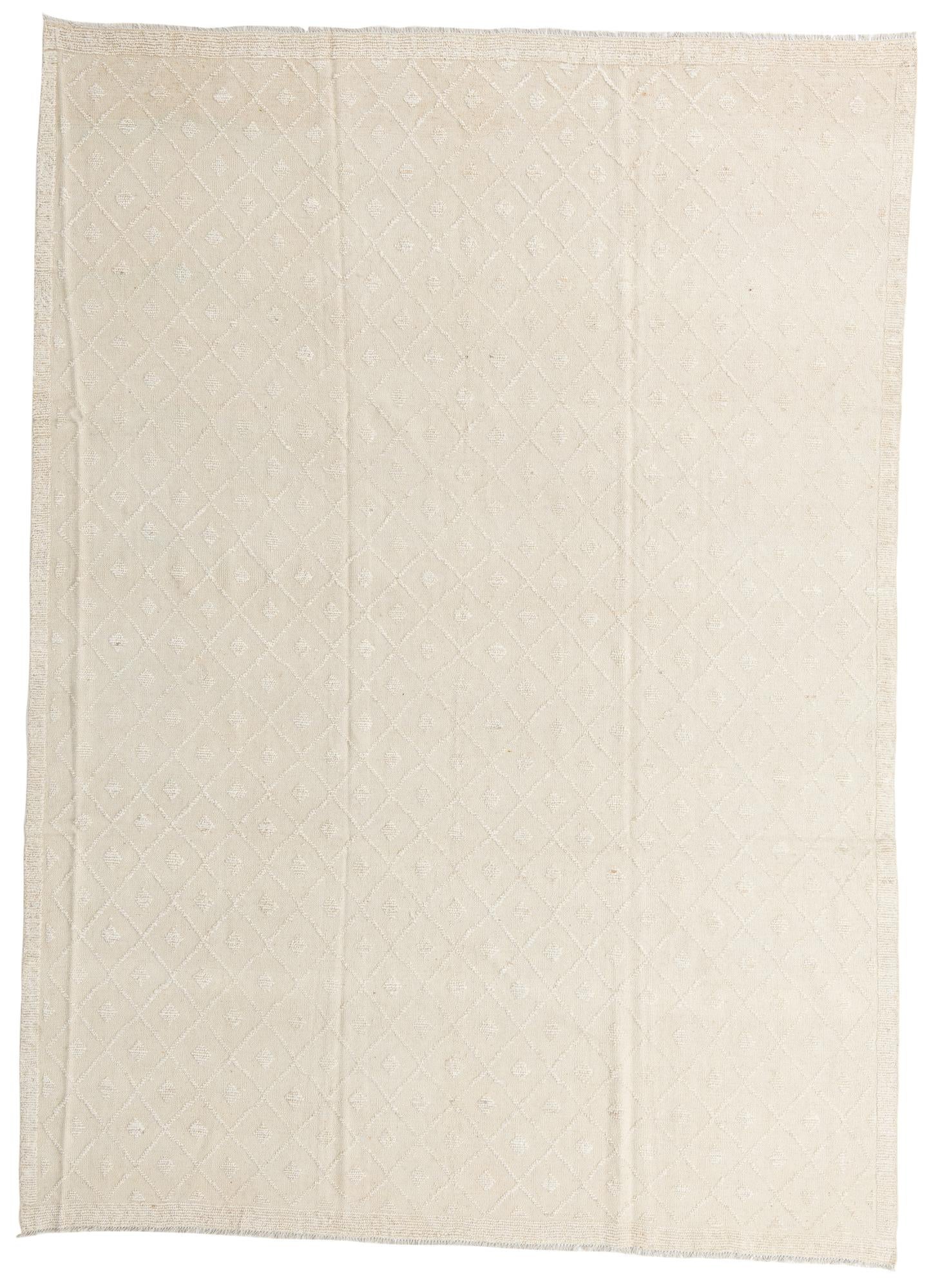 8' 9 x 12' 2 Hand Knotted Moroccan Wool Rug