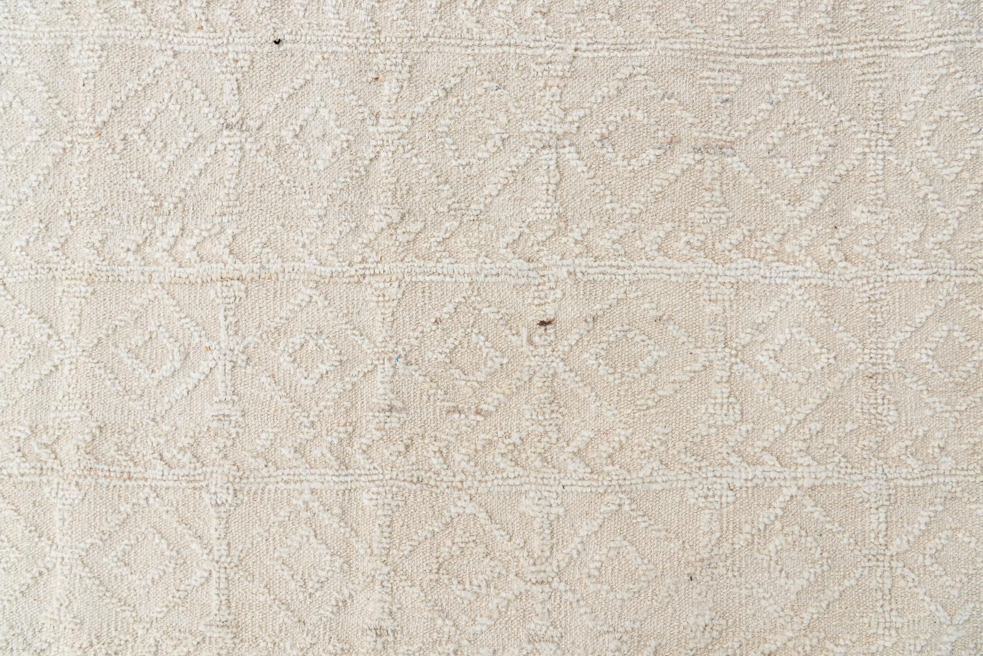 8' 3 x 10' 2 Hand Knotted Moroccan Wool Rug
