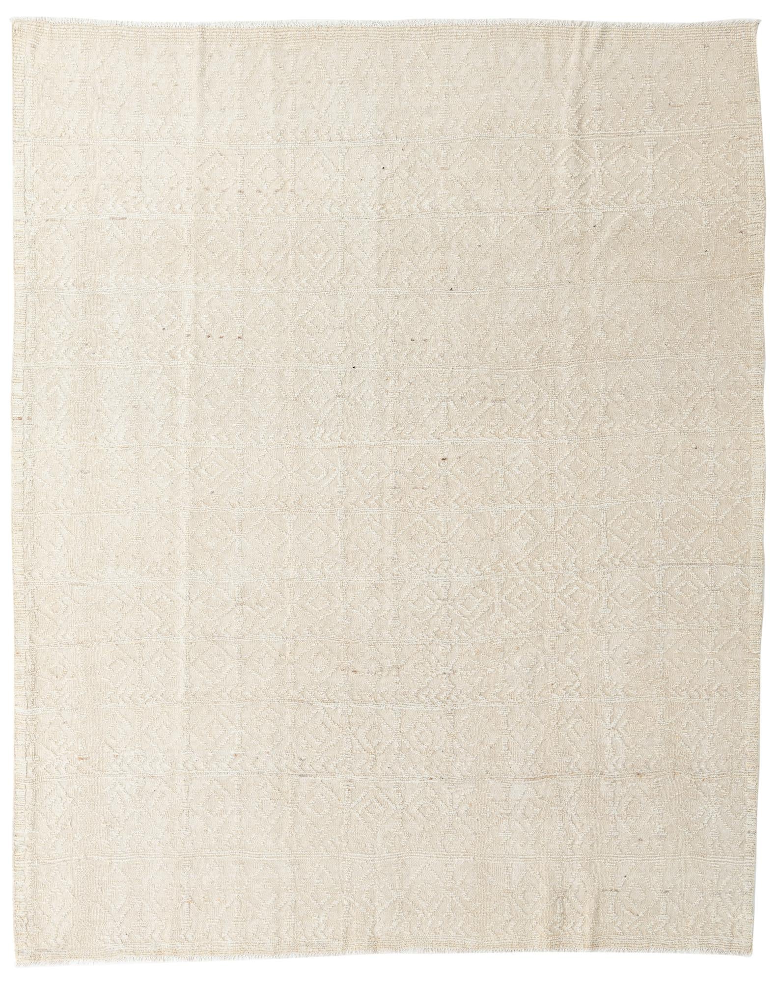 8' 3 x 10' 2 Hand Knotted Moroccan Wool Rug
