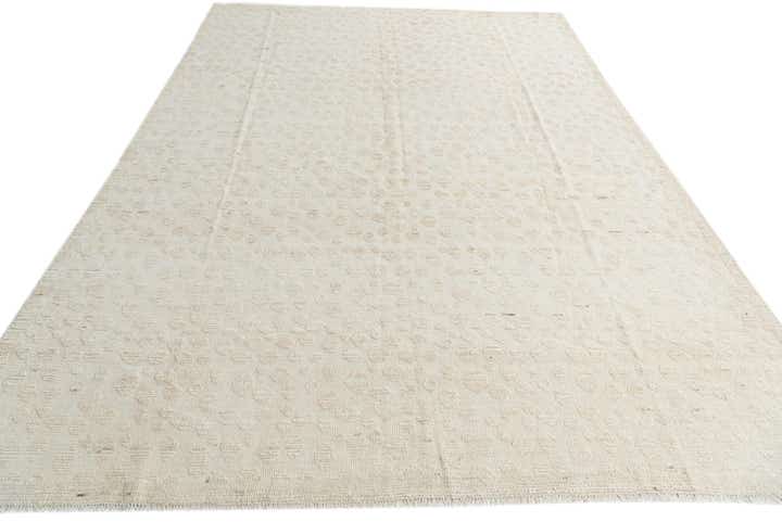 9' 8 x 14' 1 Hand Knotted Moroccan Wool Rug