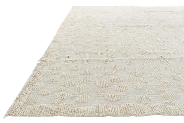 9' 8 x 14' 1 Hand Knotted Moroccan Wool Rug
