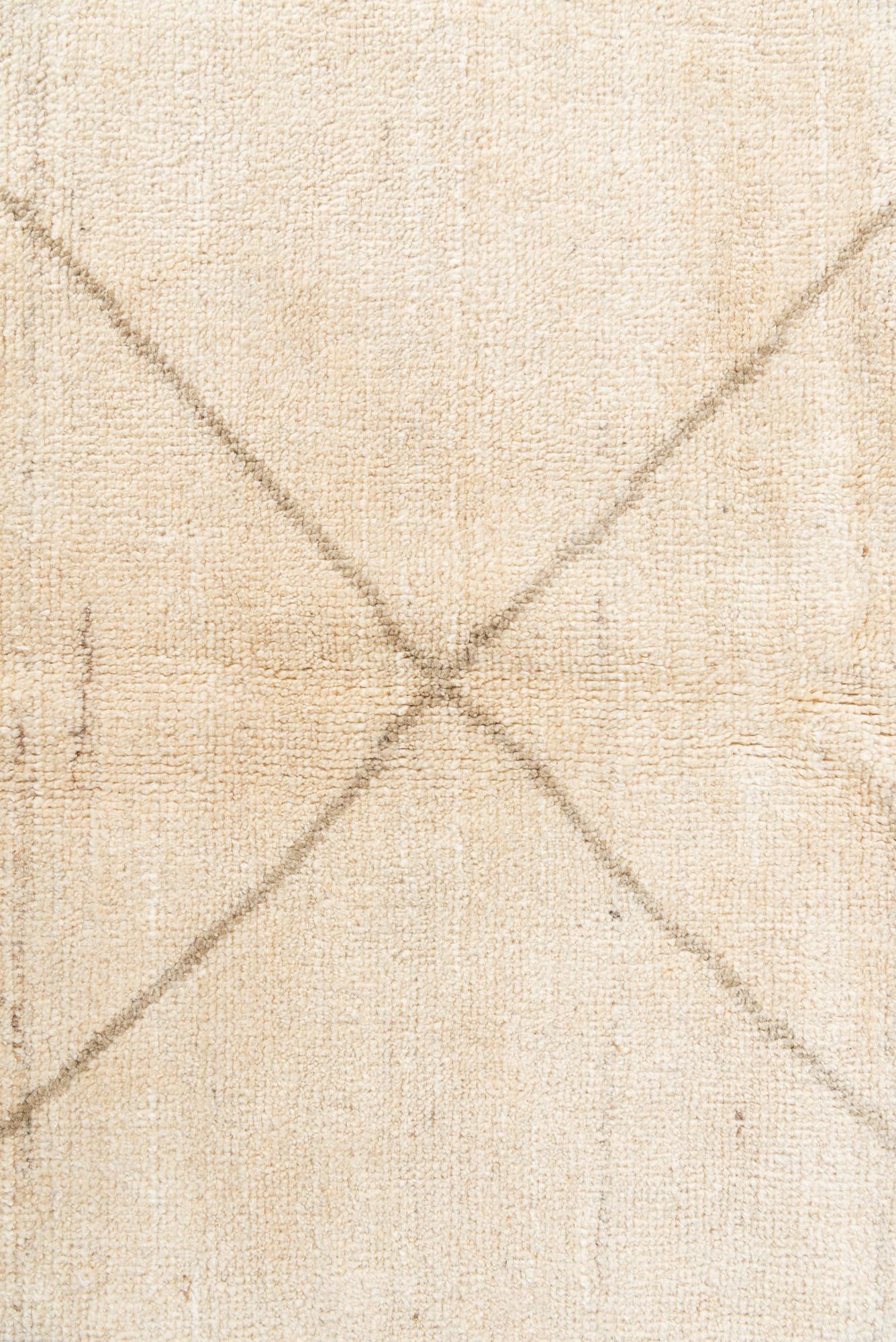 150cm x 200cm anudado a mano marroquí Alfombra Lana