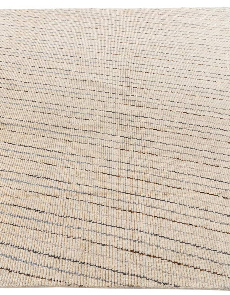 Detail image of 8' x 9' 10  Hand Knotted Moroccan Wool Rug