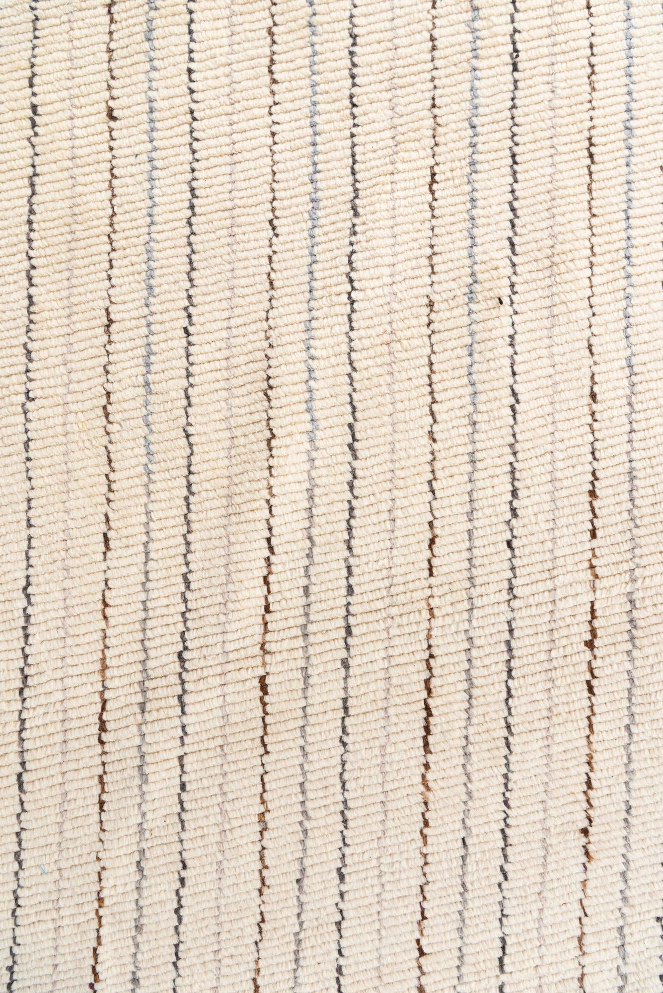 8' x 9' 10 Hand Knotted Moroccan Wool Rug