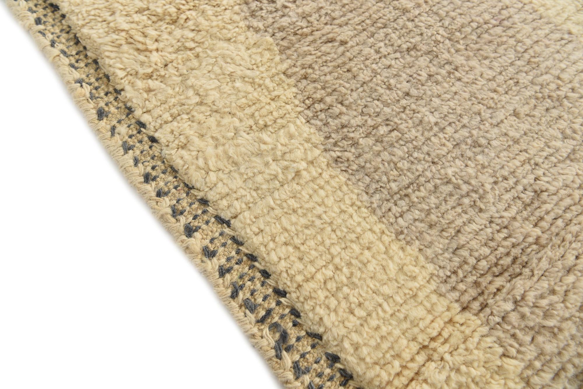 10' 5 x 14' 1 Hand Knotted Moroccan Wool Rug