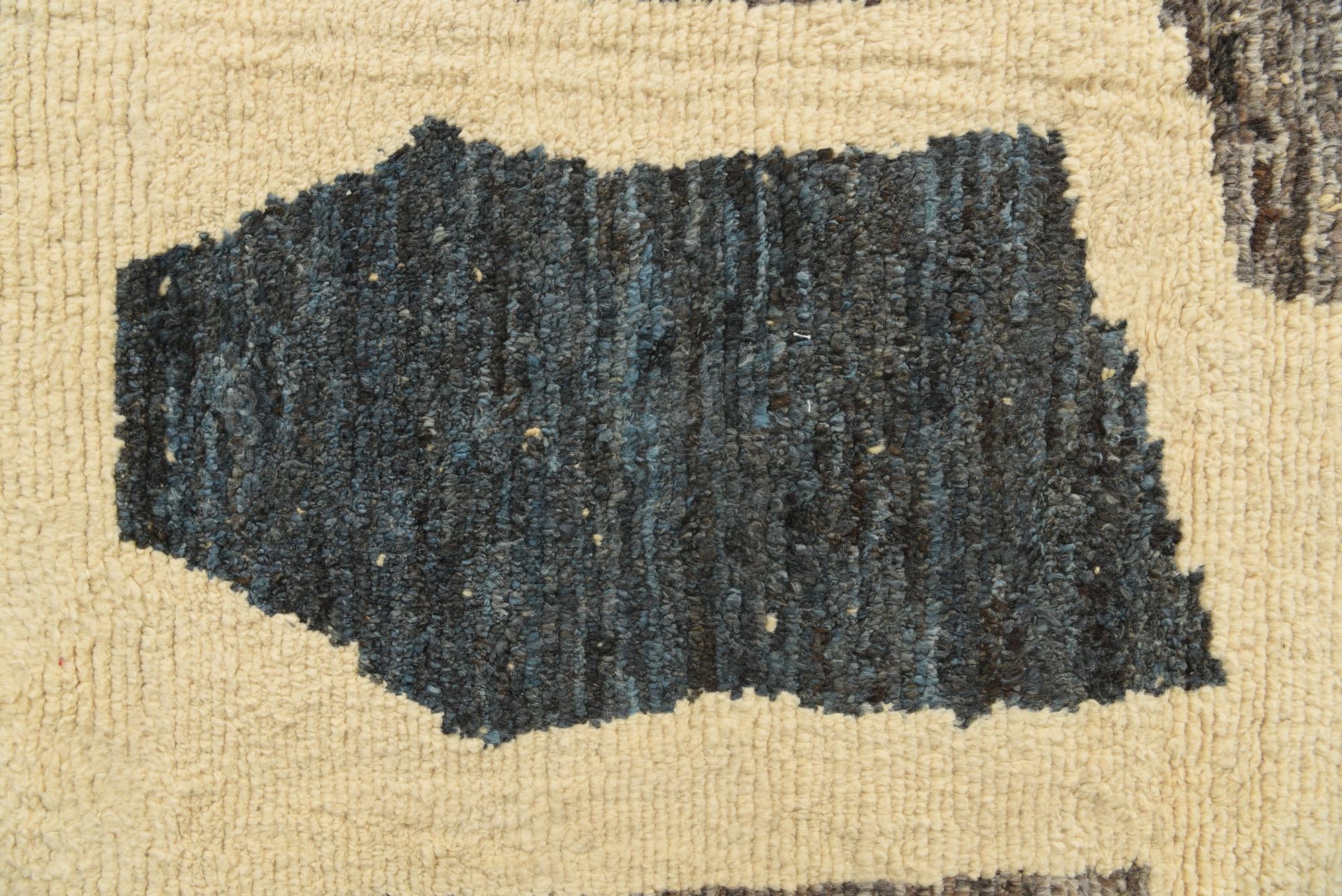 10' 5 x 14' 1 Hand Knotted Moroccan Wool Rug