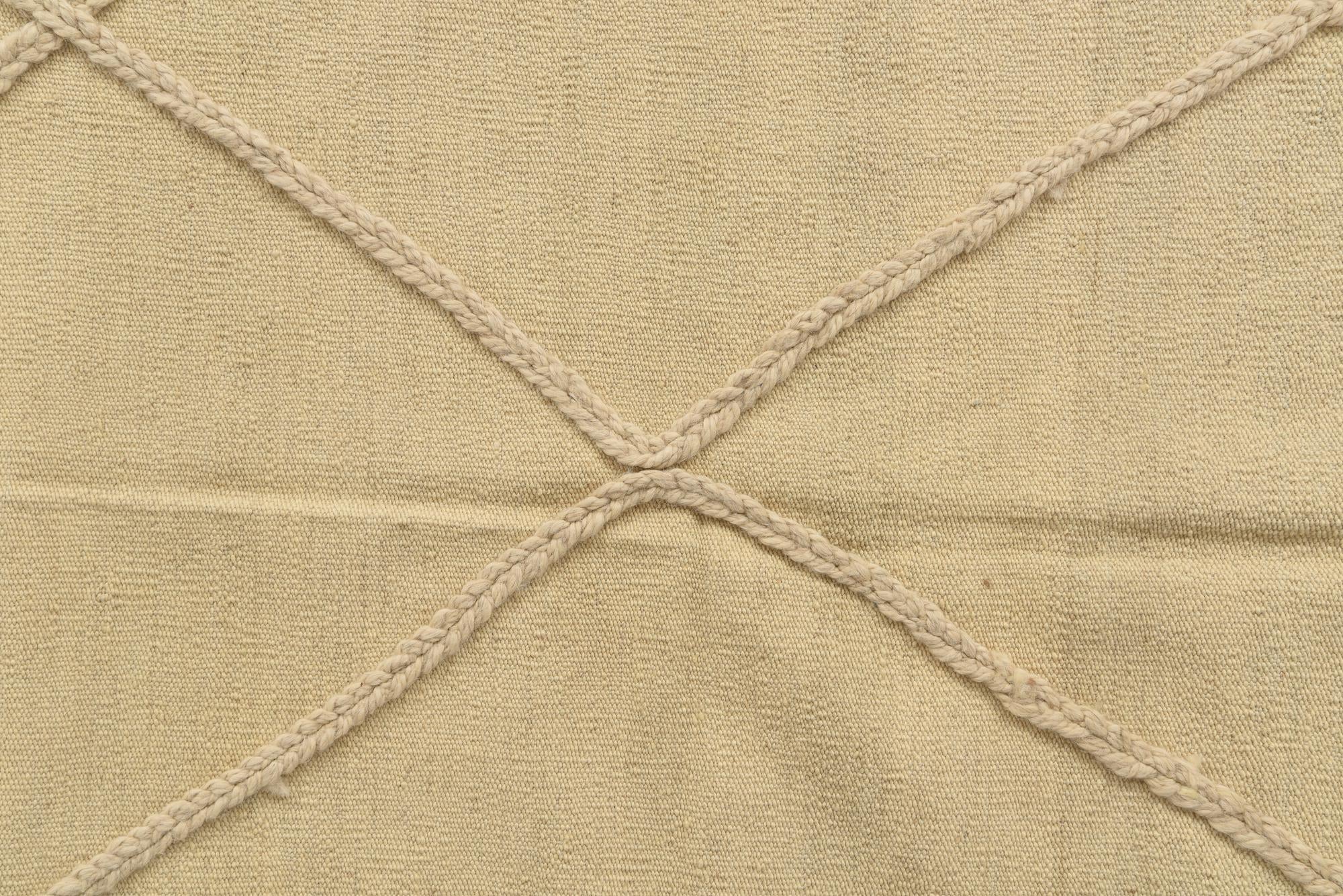3' 6 x 4' 9 Hand Woven Moroccan Wool Rug
