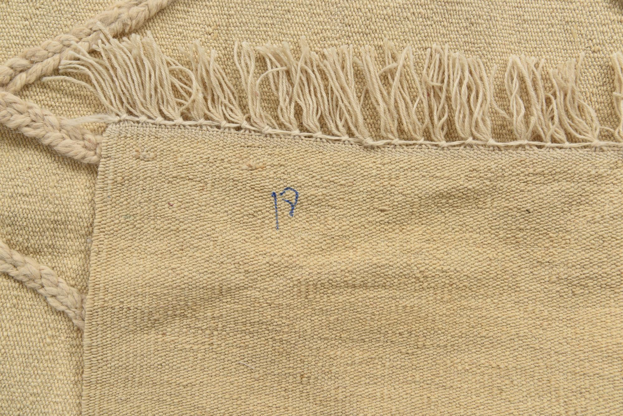 3' 6 x 4' 9 Hand Woven Moroccan Wool Rug