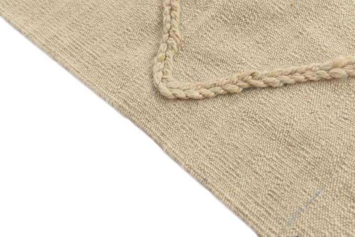 3' 5 x 5' Hand Woven Moroccan Wool Rug