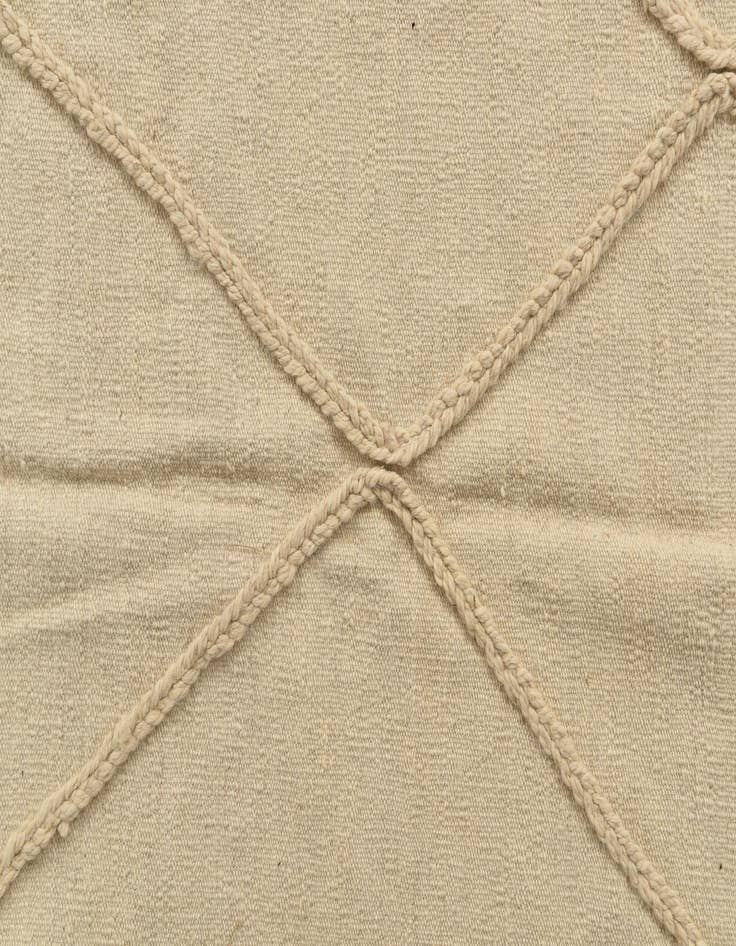 Detail image of 3' 5 x 5'  Hand Woven Moroccan Wool Rug