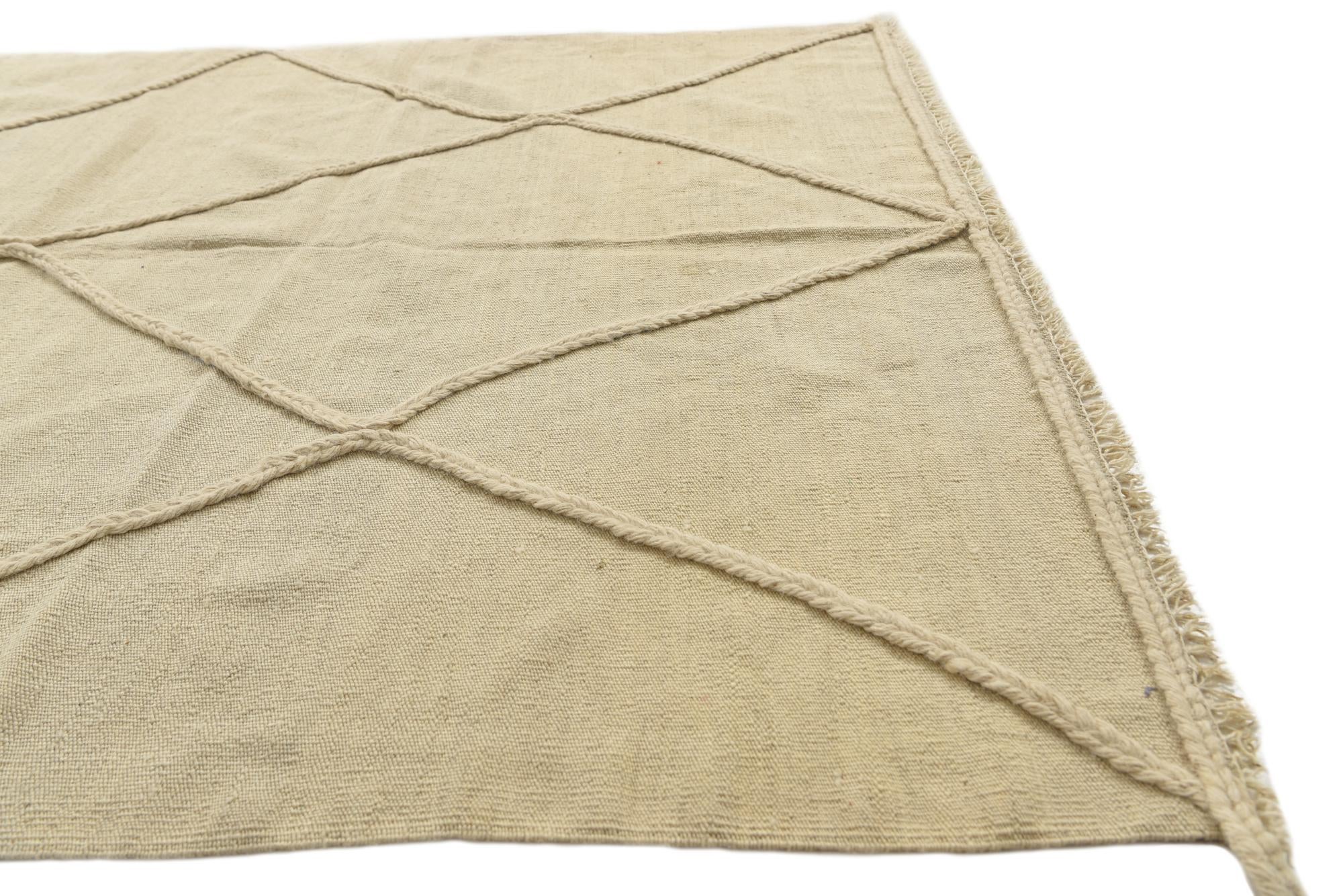4' 10 x 6' 10 Hand Woven Moroccan Wool Rug