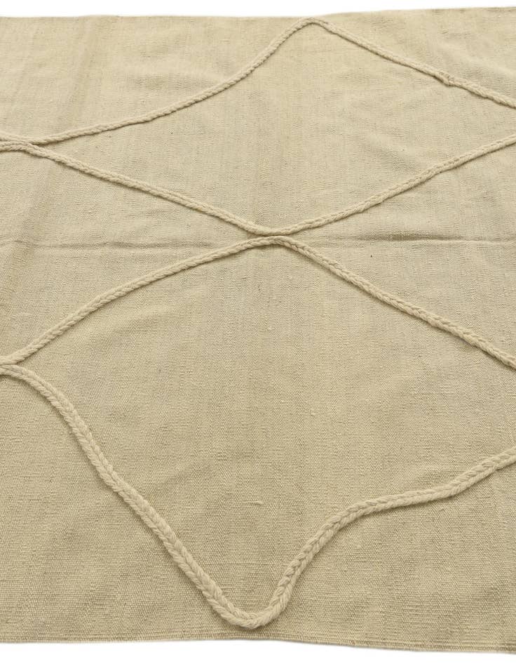 Detail image of 4' 10 x 6' 10  Hand Woven Moroccan Wool Rug