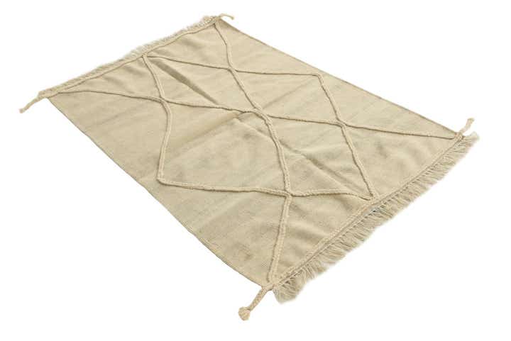 3' 6 x 5' Hand Woven Moroccan Wool Rug
