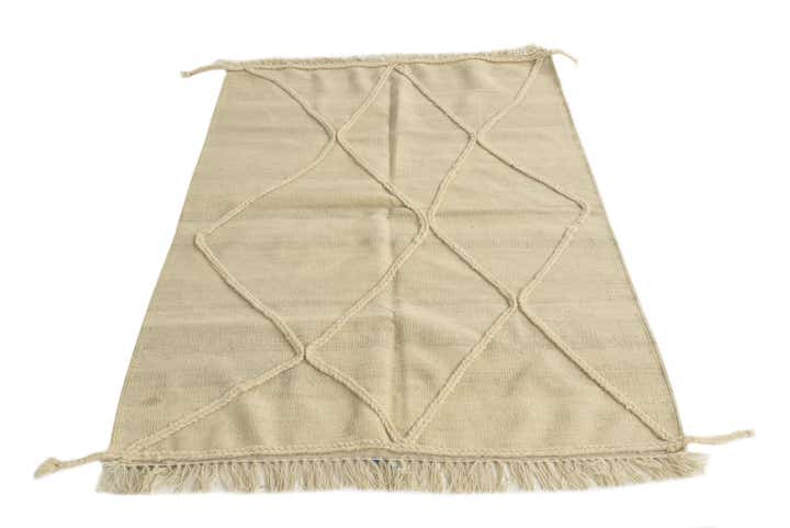 3' 6 x 5' Hand Woven Moroccan Wool Rug