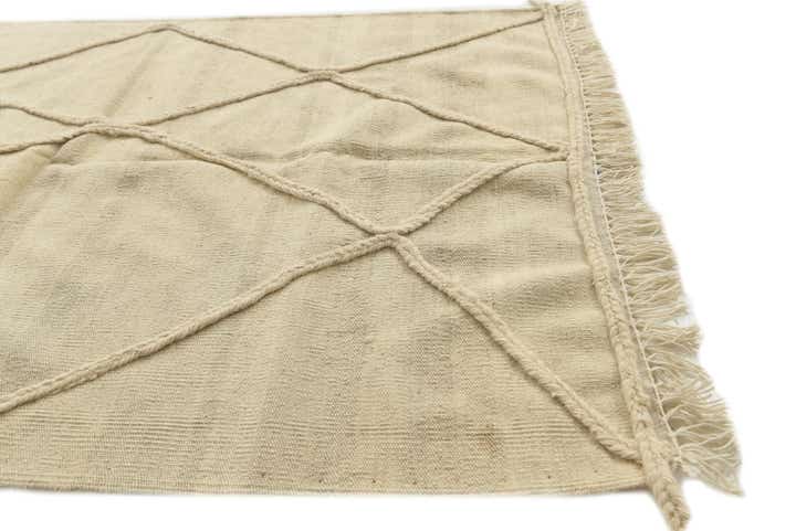 3' 6 x 5' Hand Woven Moroccan Wool Rug