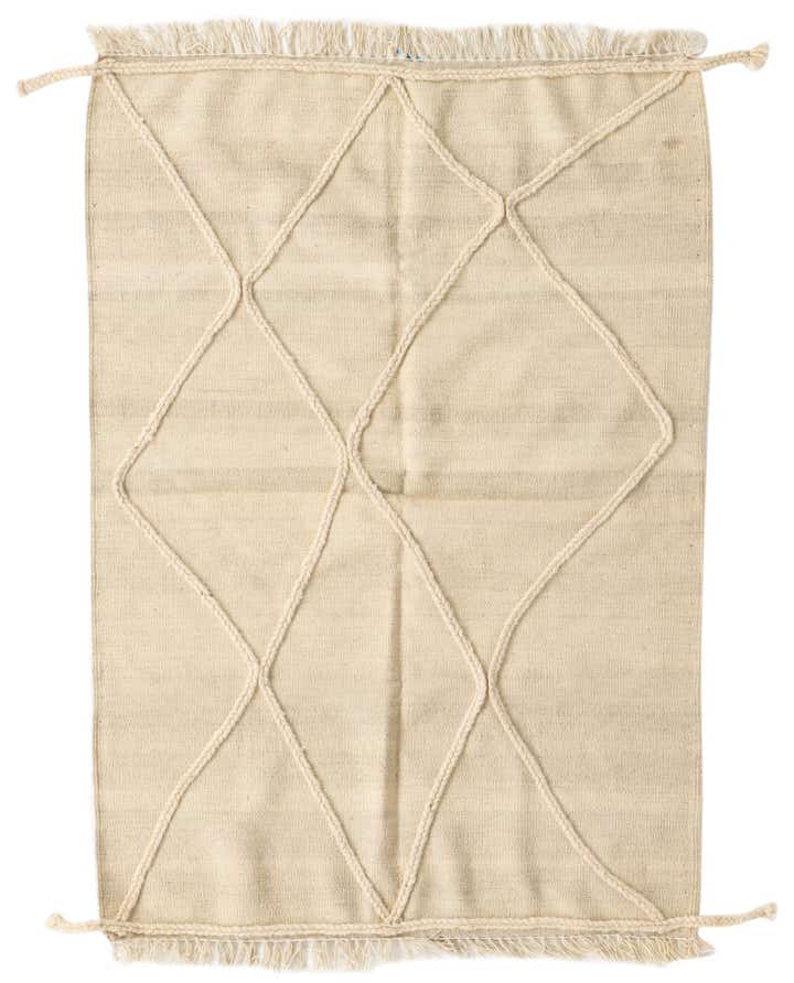 3' 6 x 5' Hand Woven Moroccan Wool Rug