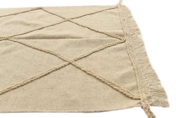 3' 4 x 5' Hand Woven Moroccan Wool Rug