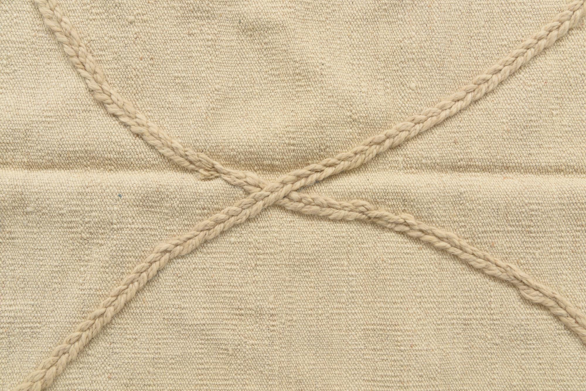 3' 9 x 4' 10 Hand Woven Moroccan Wool Rug