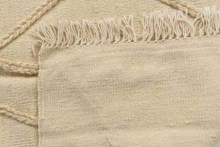 3' 9 x 4' 10 Hand Woven Moroccan Wool Rug