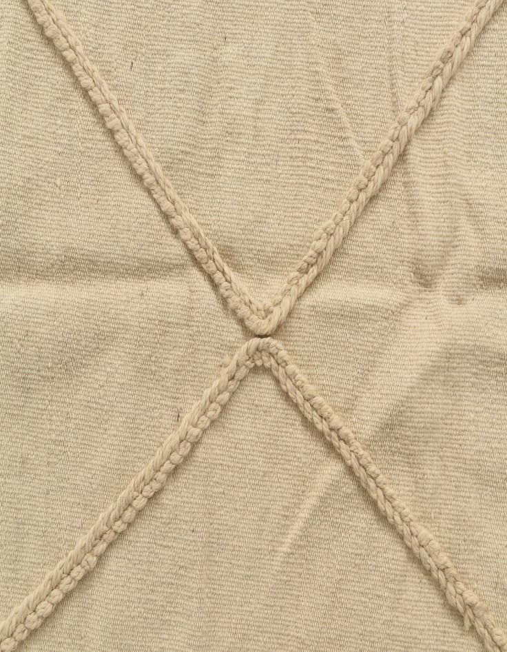 Detail image of 3' 5 x 5'  Hand Woven Moroccan Wool Rug