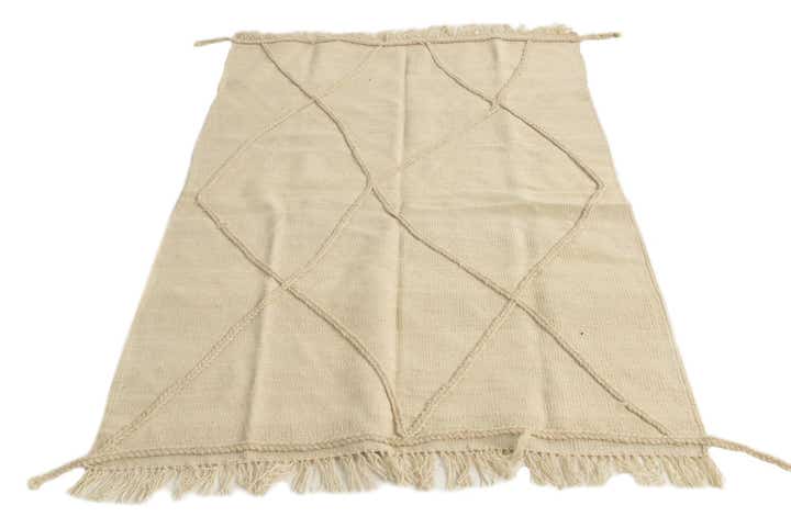 3' 3 x 5' 2 Hand Woven Moroccan Wool Rug