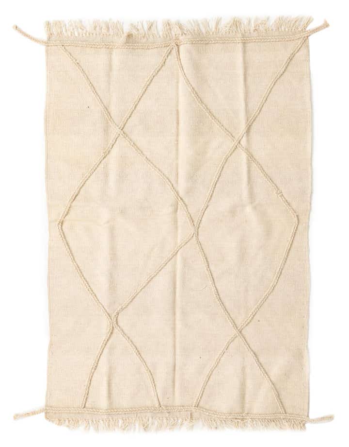 3' 3 x 5' 2 Hand Woven Moroccan Wool Rug