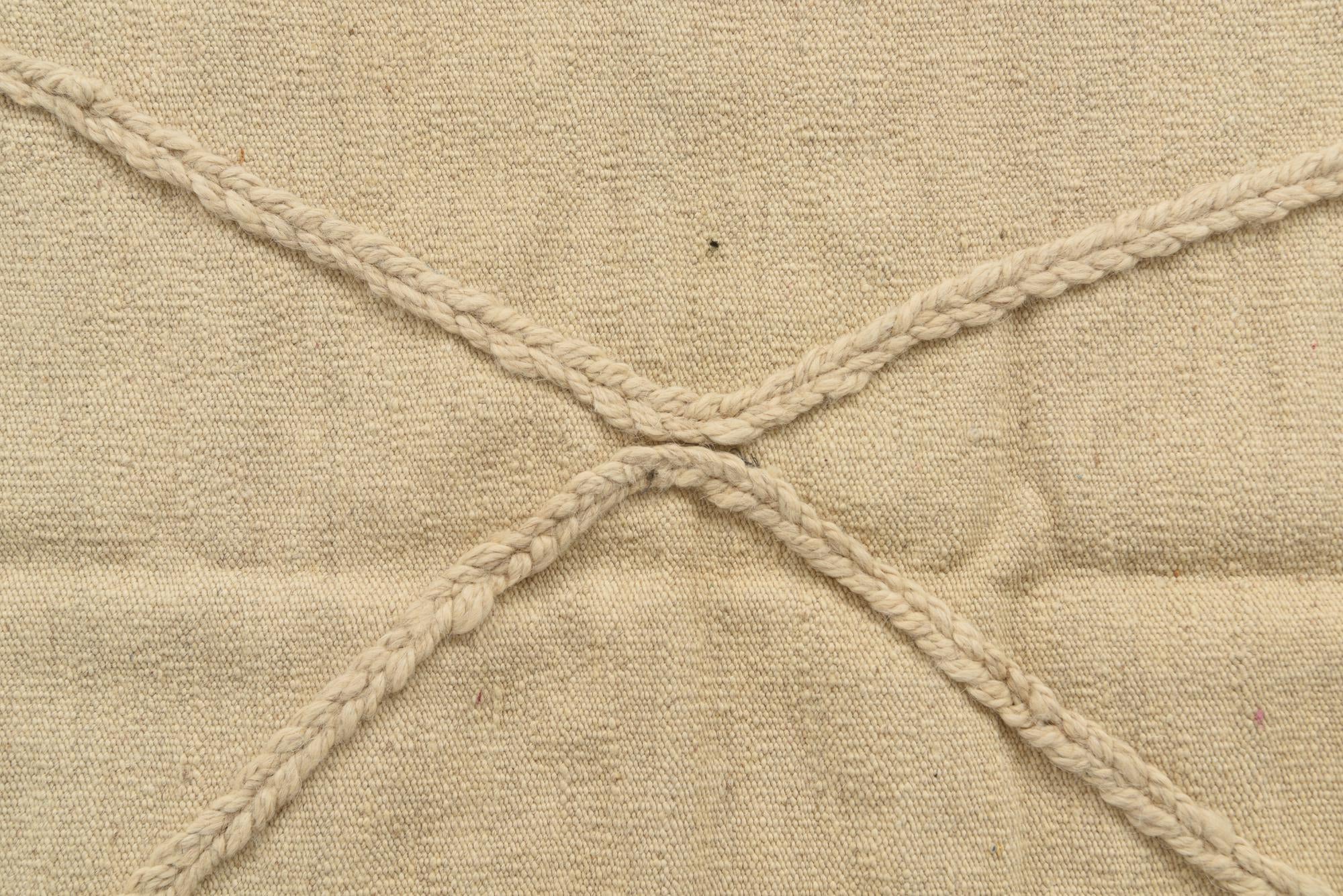 3' 4 x 5' Hand Woven Moroccan Wool Rug