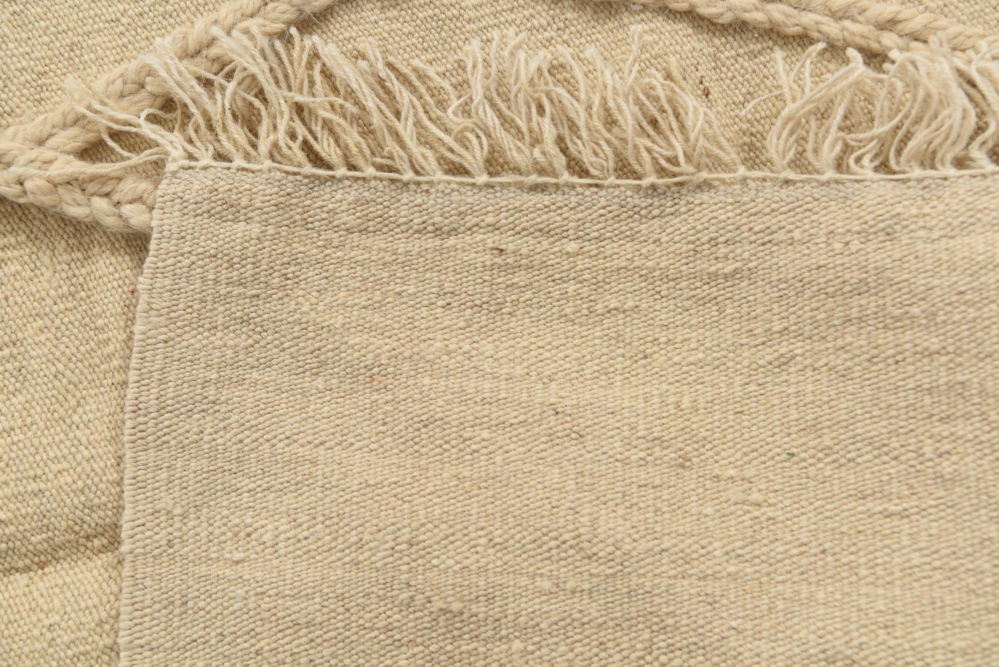 3' 4 x 5' Hand Woven Moroccan Wool Rug