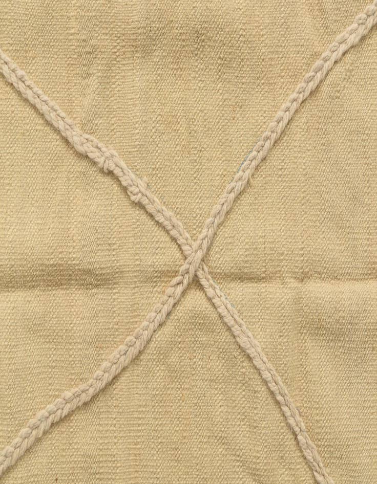 Detail image of 3' 5 x 5'  Hand Woven Moroccan Wool Rug