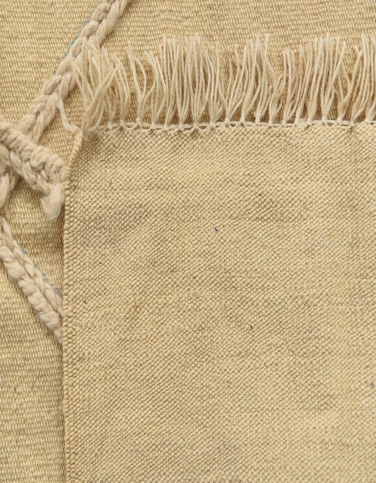 Detail image of 3' 5 x 5'  Hand Woven Moroccan Wool Rug