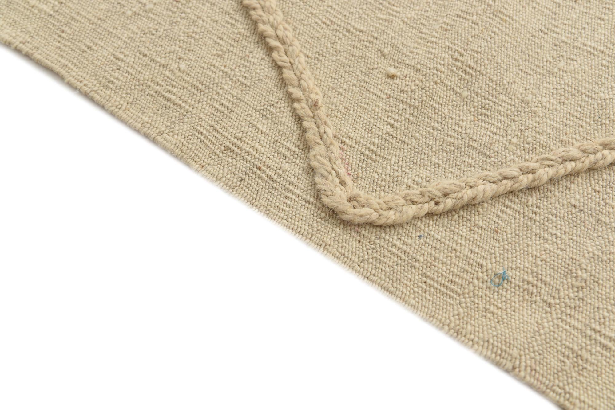 3' 8 x 4' 10 Hand Woven Moroccan Wool Rug