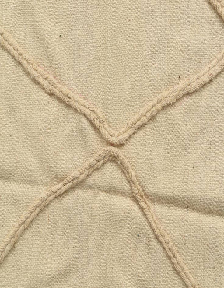 Detail image of 3' 6 x 5'  Hand Knotted Moroccan Wool Rug