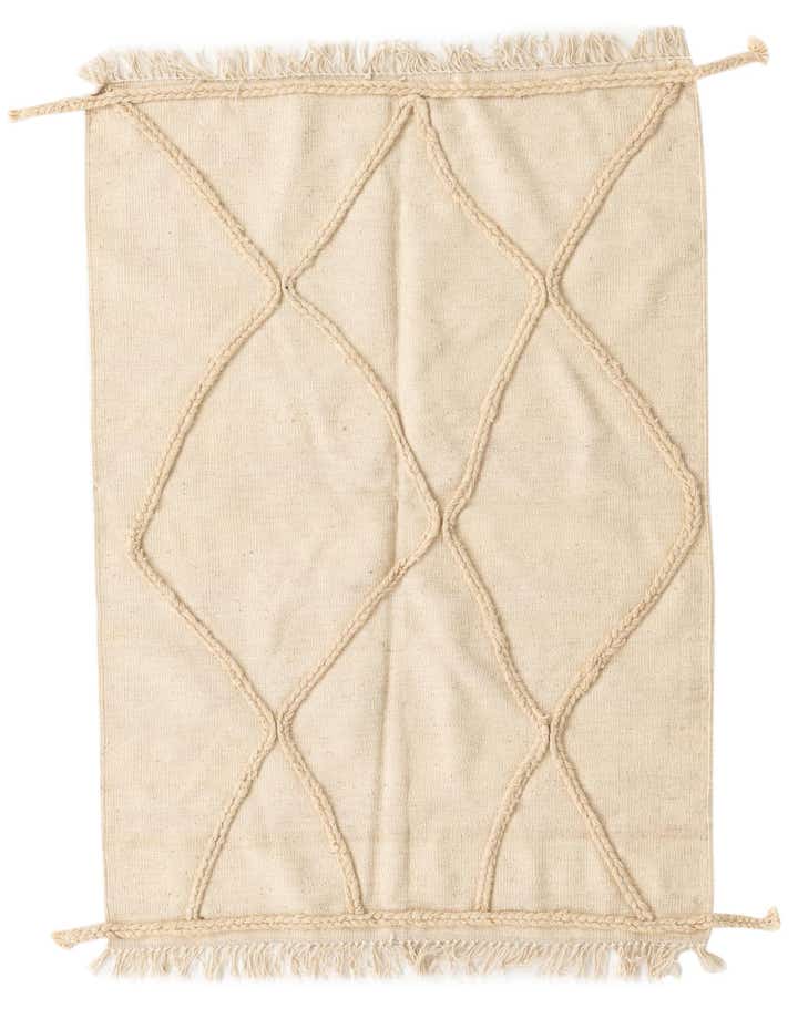 3' 6 x 5' Hand Knotted Moroccan Wool Rug