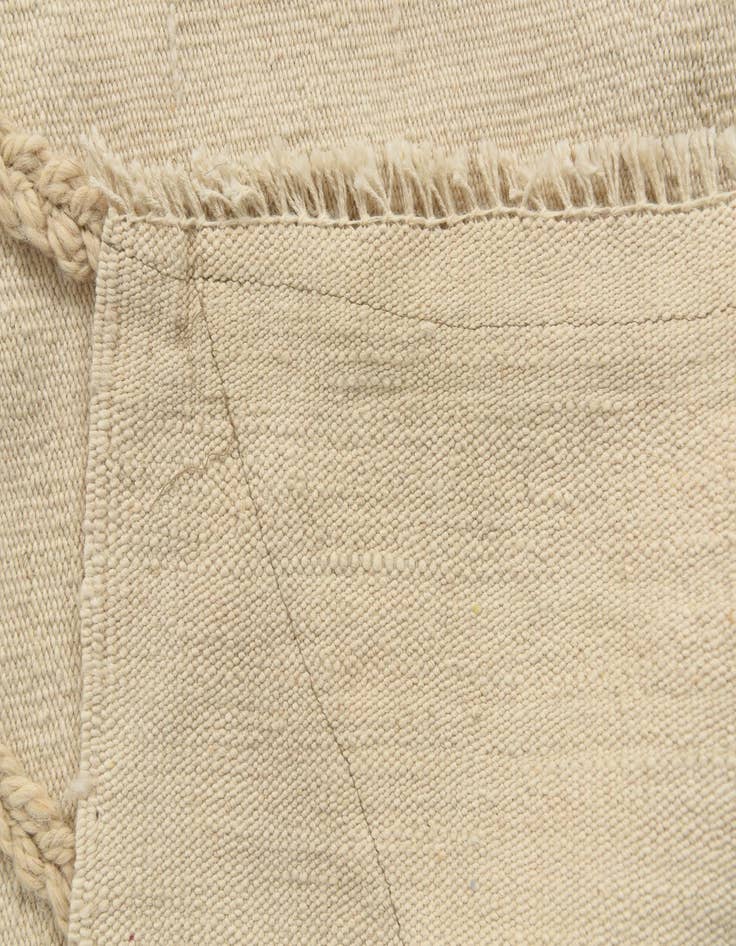 Detail image of 3' 5 x 4' 6  Hand Knotted Moroccan Wool Rug